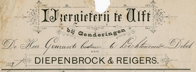 0849-3803 IJzergieterij Diepenbrock & Reigers