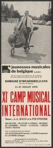 33 XIe Camp Musical International. Domaine d' Irchonwelz/Ath (province de Hainaut)