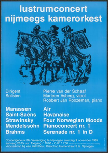 48 Lustrumconcert Nijmeegs Kamerorkest. Dirigent: Pierre van der Schaaf. Concertgebouw de Vereeniging te Nijmegen