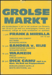 73 Grolse markt. 5 juli: Frank & Mirella, Theater van Oempff, Big Band, Schaapscheren; 12 juli: Sandra van Rijs, ...