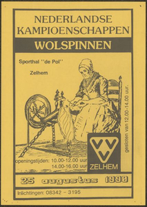 85 Nederlandse kampioenschappen wolspinnen. Sporthal de Pol Zelhem