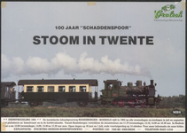 90 100 jaar schaddenspoor. Stoom in Twente. Dienstregeling 1984 lokaalspoorweg Haaksbergen-Boekelo