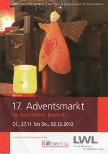136 Adventsmarkt, im TextilWerk Bocholt