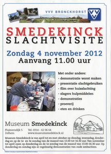 138 Slachtvisite, museum Smedekinck, Zelhem