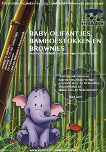 180 Eendracht, christelijke muziekvereniging, Winterswijk. Baby-olifantjes, bamboestokken en brownies
