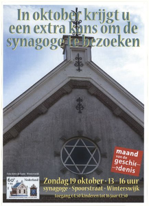 261 Maand van de geschiedenis. Synagoge, Spoorstraat, Winterswijk