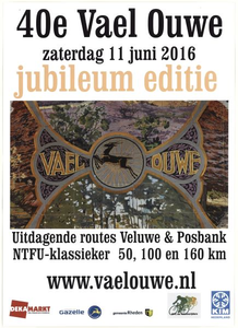 384 40e Vael Ouwe. Jubileum editie. Uitdagende routes Veluwe en Posbank NTFU-klassieker