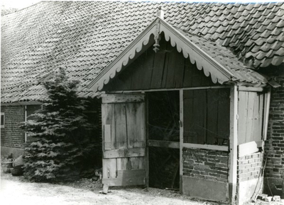 1095-14-331 Uitbouw aan een schuur bij boerderij Roeterink, bewoond door de familie Simmelink