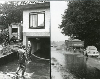 1095-40-0321 Wateroverlast, veroorzaakt door noodweer boven Oost-Nederland
