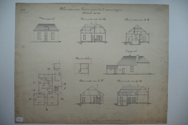 105 Bouw dubbel woonhuisje, 1894