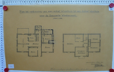 320 Verbouw dubbel woonhuis, 1912