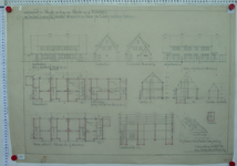 579 Bouw dubbele woningen, 1934