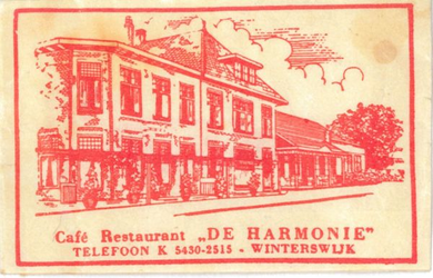 076 Café Restaurant 'De Harmonie'