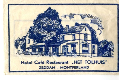 056 Hotel café restaurant 'Het Tolhuis'