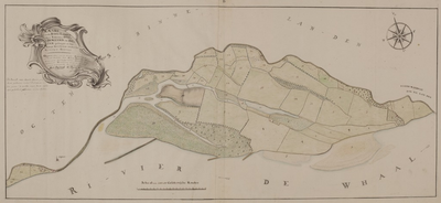 478-0002 Kaart van de metinge der buitenlanden in den Ampte van Nederbetuwe ..., 1778