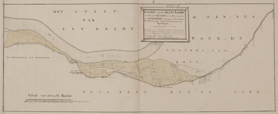 478-0004 Kaart van de metinge der buitenlanden in den Ampte van Nederbetuwe ..., 1778