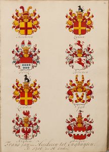1790-0027 Heeckeren tot Enghuijsen, van, Frans Jan, 16 october 1716