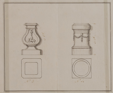 18-0002 [Tekeningen van de Hortus Botanicus], 18e eeuw, tussen 1775 en 1791