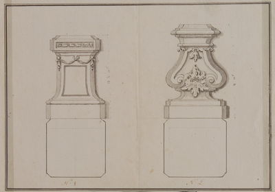 18-0003 [Tekeningen van de Hortus Botanicus], 18e eeuw, tussen 1775 en 1791