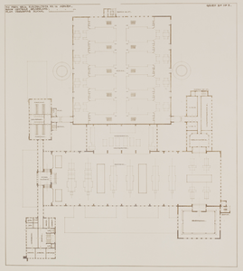 12874-0005 Centrale Gelderland : 23 tekeningen van de bouw der P.G.E.M. centrale te Nijmegen, januari-mei 1932