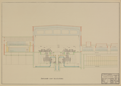 12874-0008 Centrale Gelderland : 23 tekeningen van de bouw der P.G.E.M. centrale te Nijmegen, januari-mei 1932