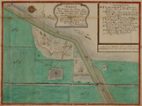 448 Kaart vertoonende een hoekje van den Arkemheense polder bij de Wieler Sluijs, aan de Zuijder Zee..., 19 oktober 1741