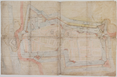 3010A-0003 [De fortificatie van de stad Culemborg, [ca. 1650]