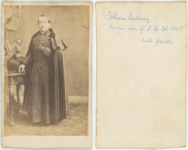 284-0014 Johann Ludwig, baron van Hugenpoth tot Aerdt, katholiek priester , 1860-1879