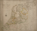 1027 Nieuwe Algemeene kaart der Vereenigde Nederlanden : vervaardigd naar de nieuwste waarnemingen en verrijkt met alle ...