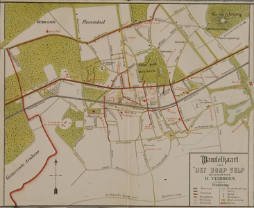 1228 Wandelkaart van het dorp Velp, [ca. 1903]