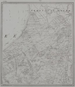 14-0003 Gelria : topographische kaart van de provincie Gelderland, 1866
