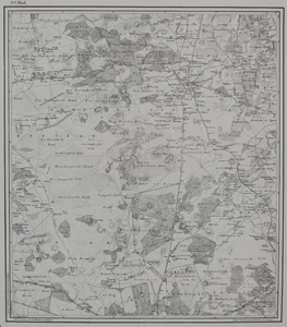 14-0008 Gelria : topographische kaart van de provincie Gelderland, 1866