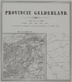 14-0010 Gelria : topographische kaart van de provincie Gelderland, 1866