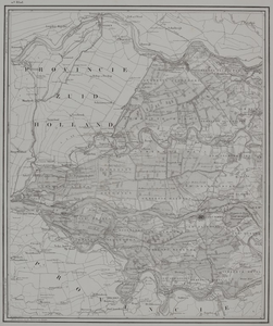 14-0011 Gelria : topographische kaart van de provincie Gelderland, 1866