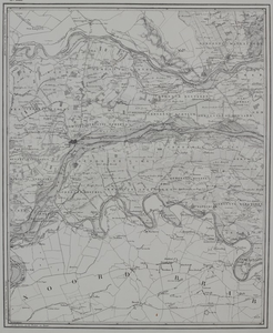 14-0012 Gelria : topographische kaart van de provincie Gelderland, 1866