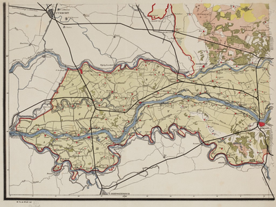 436 [Gelderland ten westen van de lijn Nijmegen-Arnhem], [1883]