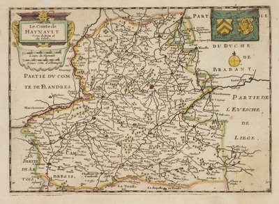 800-0008 Le comté d'e Haynavlt : tenu de Dieu et dus Soleil, [1650]