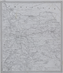 9-0007 Gelria : topographische kaart van de provincie Gelderland, 1843 [-1845]