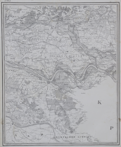 9-0013 Gelria : topographische kaart van de provincie Gelderland, 1843 [-1845]