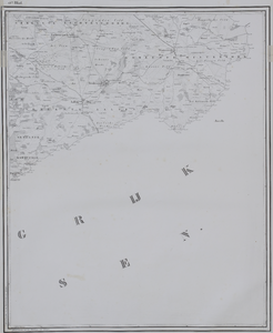 9-0015 Gelria : topographische kaart van de provincie Gelderland, 1843 [-1845]