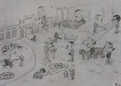 1419.0012 AKU Prentenboek : Cartoons, september 1937