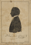 675-0002 Portret in silhouet van H. Kampheuve Greving, 1848-1854