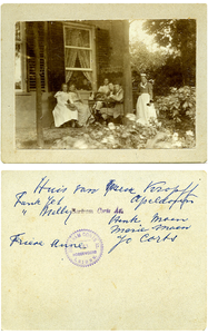 14-0024 Huis van mevrouw Kropff in Apeldoorn, ca. 1900