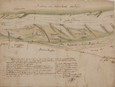 64-0001 [Een gedeelte van de IJssel onder Westervoort], 20 juli 1653