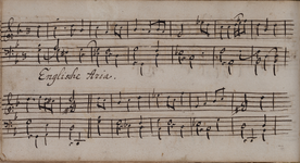 960-0112 Englische aria, 1695-1696