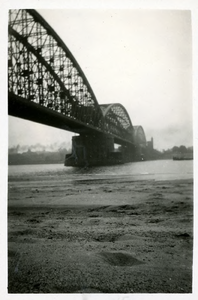 14-0088 Spoorbrug over de Waal bij Nijmegen, 1925