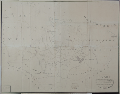26 Kaart van de geographische ligging der jurisdictie Neede..., 1810-1811