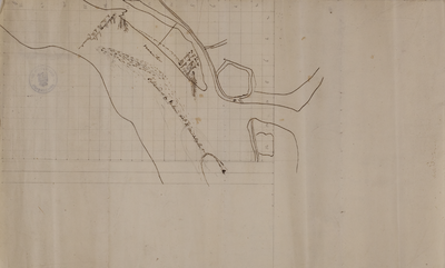 127-0001 [Welle of Rijswaard in de Waal boven het fort St. Andries en Rossum]., 25 september 1833, 1836