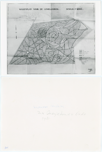 703-0002 Wegenplan voor de Lemelerberg. Schaal 1 a 2000, 1918