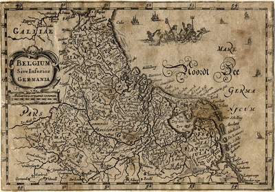 61-0001 Belgium sive Inferior Germania, [1672-1685]